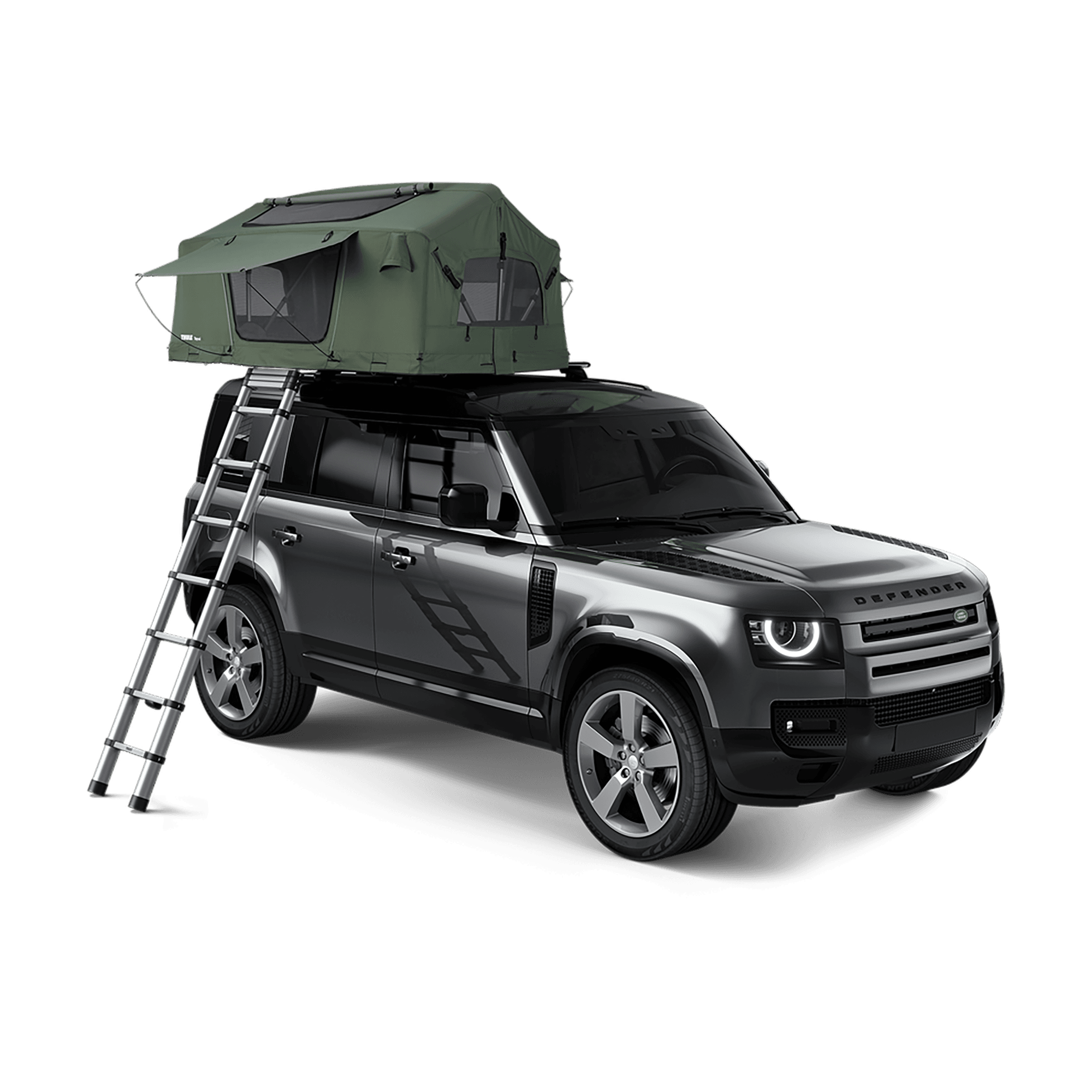 Thule Foothill 2-persoons daktent agave groen